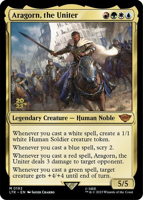 Aragorn, the Uniter Card Front