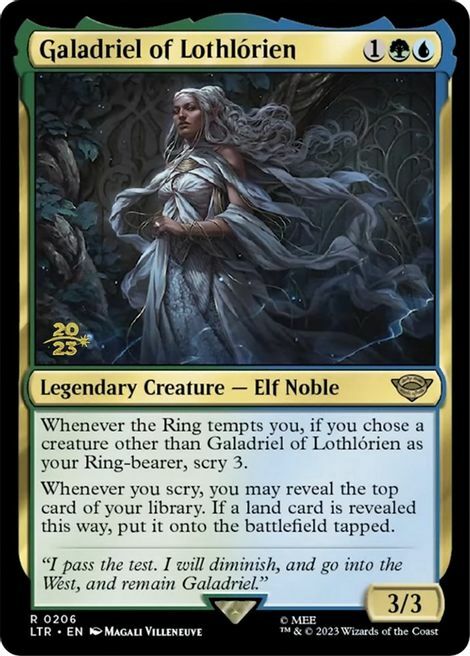 Galadriel of Lothlórien Card Front