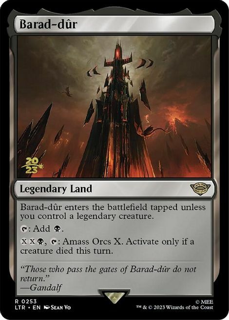 Barad-dûr Card Front