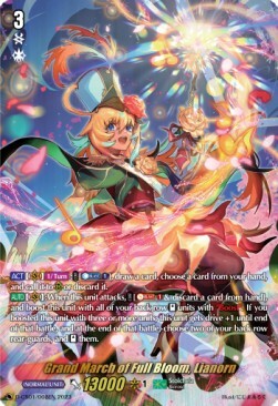 Grand March of Full Bloom, Lianorn Card Front