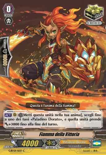 Flame of Victory Card Front