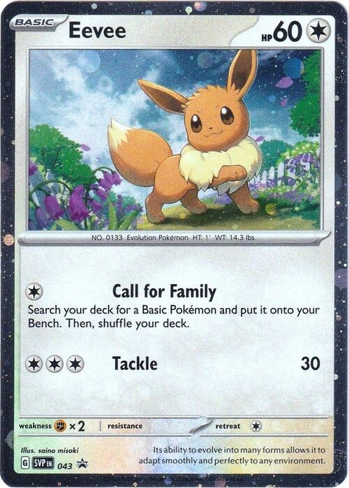 Eevee Card Front