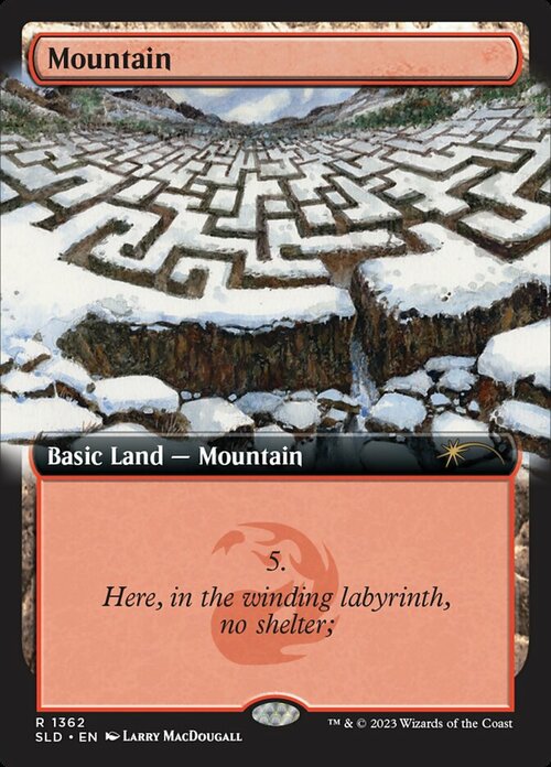 Mountain Card Front