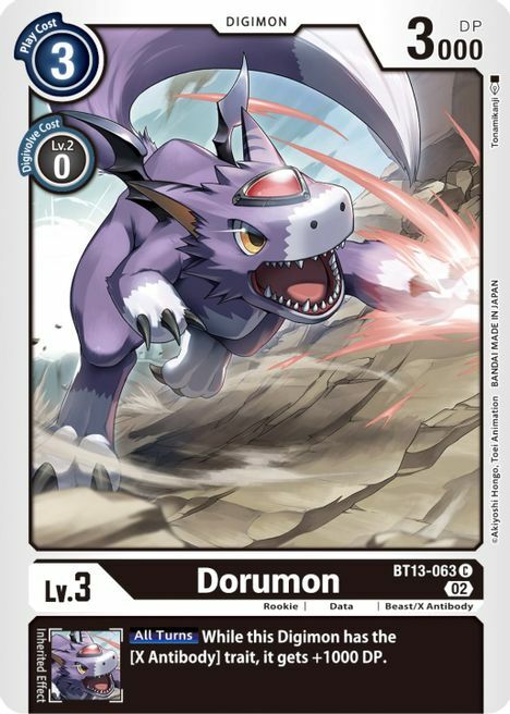 Dorumon Card Front