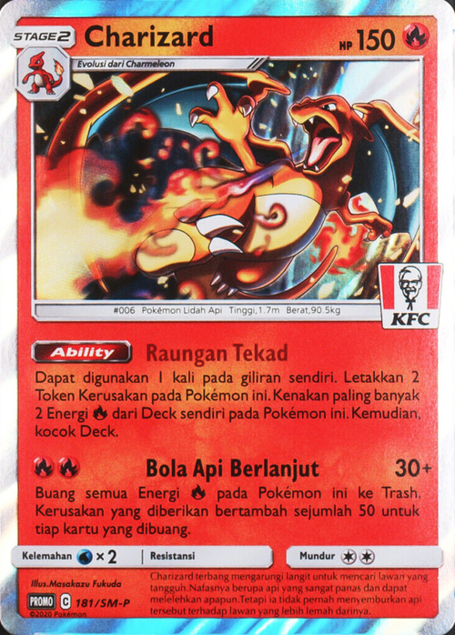 Charizard Card Front