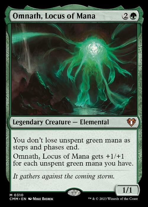 Omnath, Locus of Mana Card Front