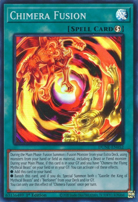 Chimera Fusion Card Front