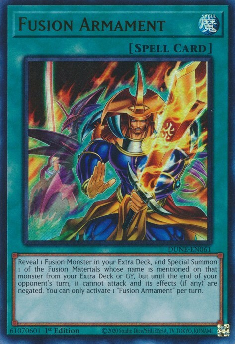 Fusion Armament Card Front