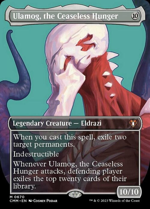 Ulamog, the Ceaseless Hunger Card Front