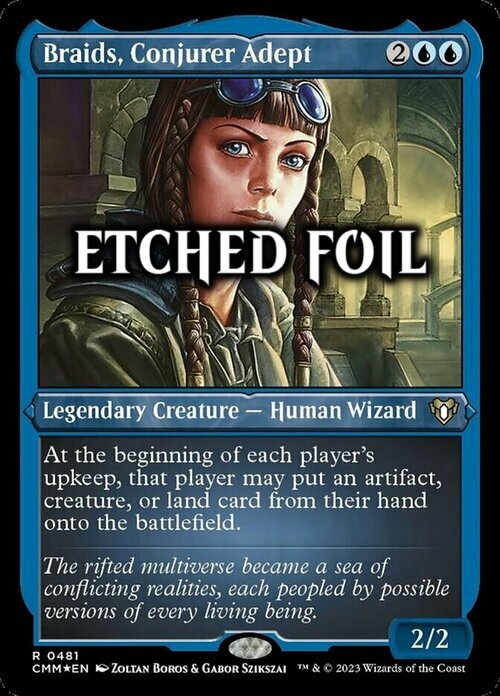 Braids, Conjurer Adept Card Front