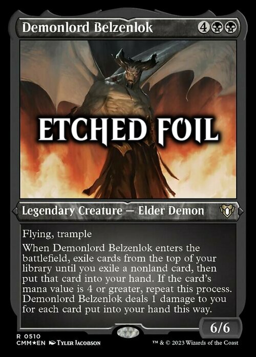 Demonlord Belzenlok Card Front