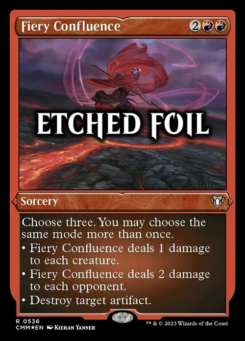 Fiery Confluence Card Front