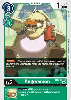 Angoramon Card Front