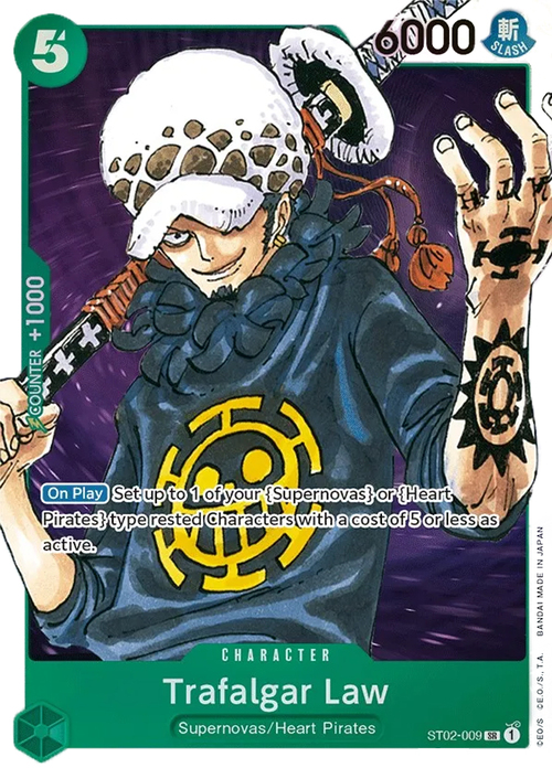 Trafalgar Law Card Front