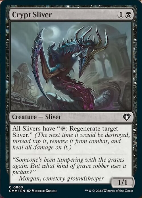 Crypt Sliver Card Front