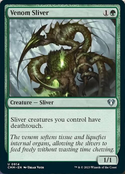 Venom Sliver Card Front