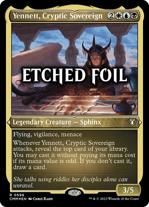 Yennett, Cryptic Sovereign Card Front