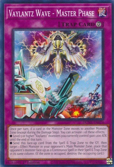 Vaylantz Wave - Master Phase Card Front