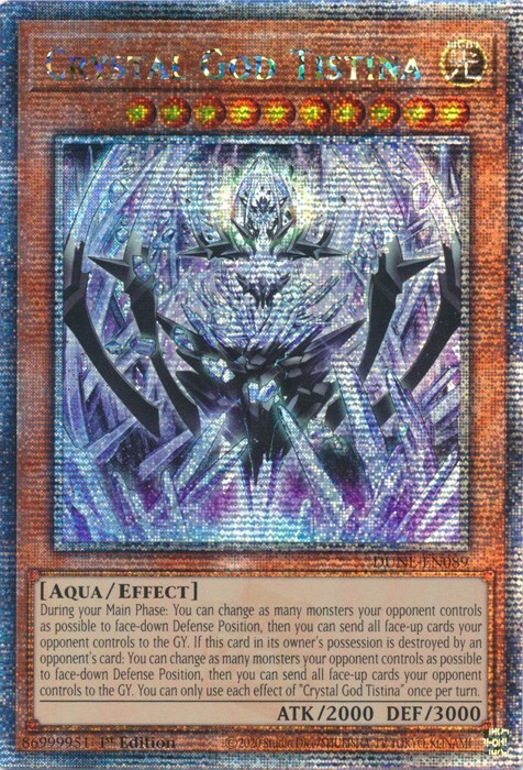 Crystal God Tistina Card Front