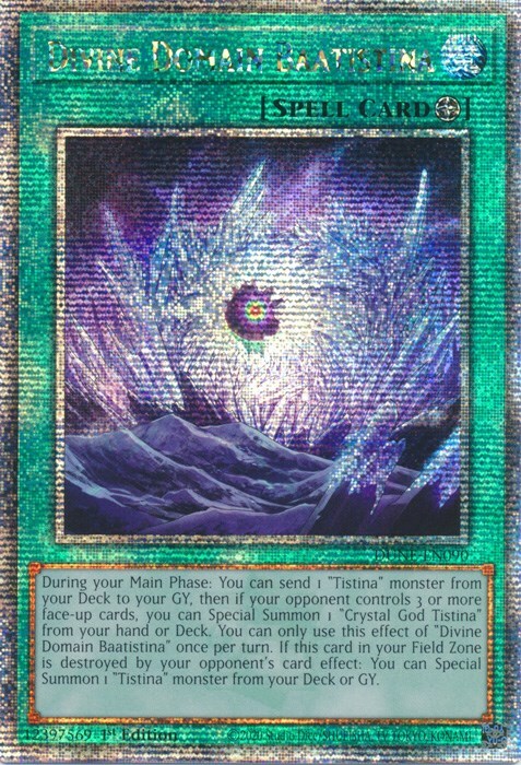 Divine Domain Baatistina Card Front