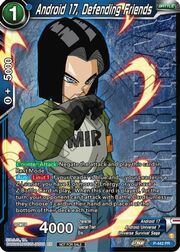 Android 17, Defending Friends