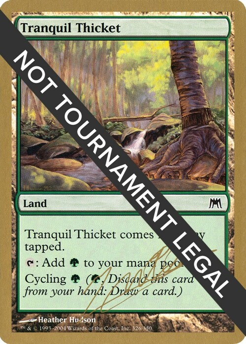 Tranquil Thicket Card Front