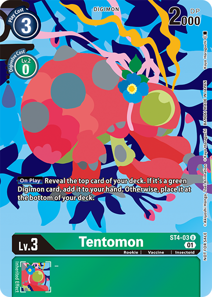 Tentomon Card Front