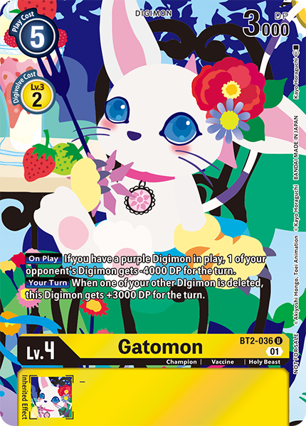 Gatomon Card Front