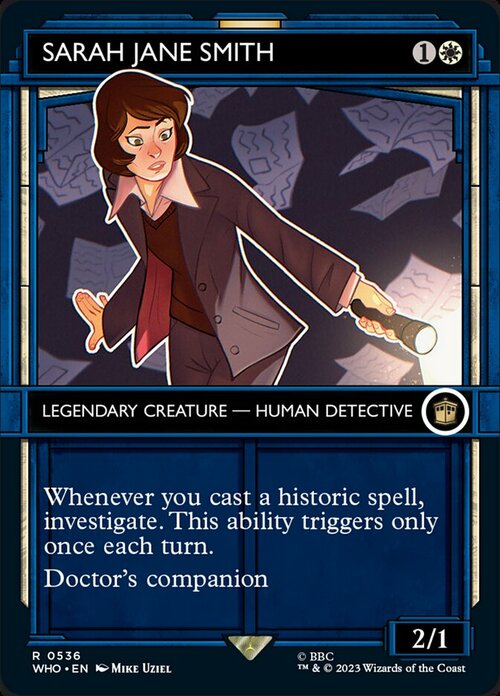 Sarah Jane Smith Card Front