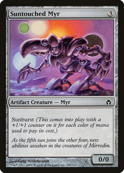 Suntouched Myr Card Front