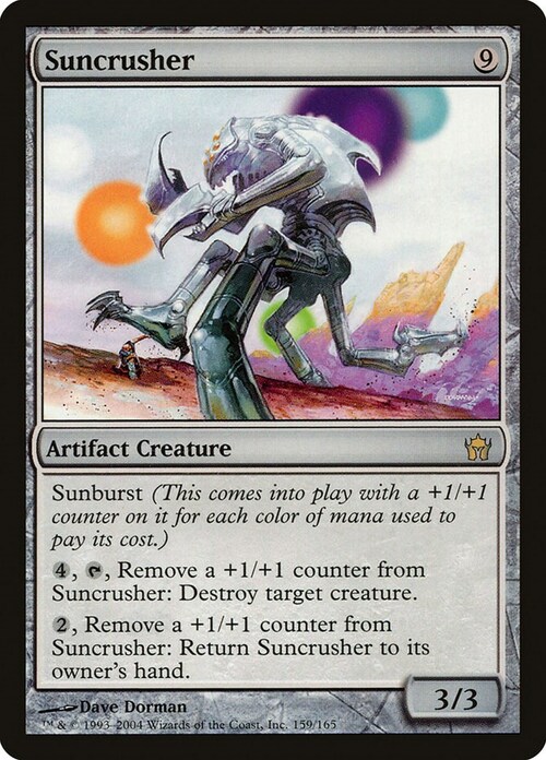 Suncrusher Card Front