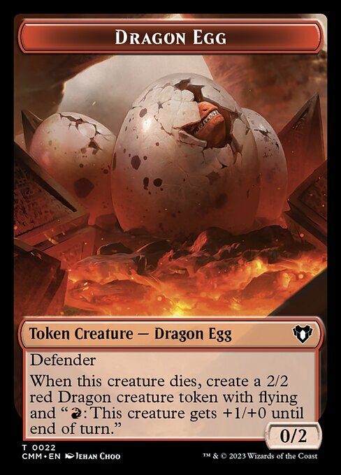 Dragon Egg Card Front