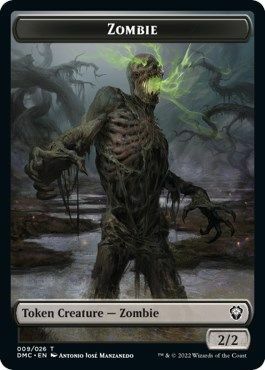 Zombie // Saproling Card Front