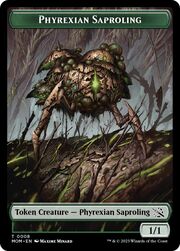 Phyrexian Saproling // Treasure