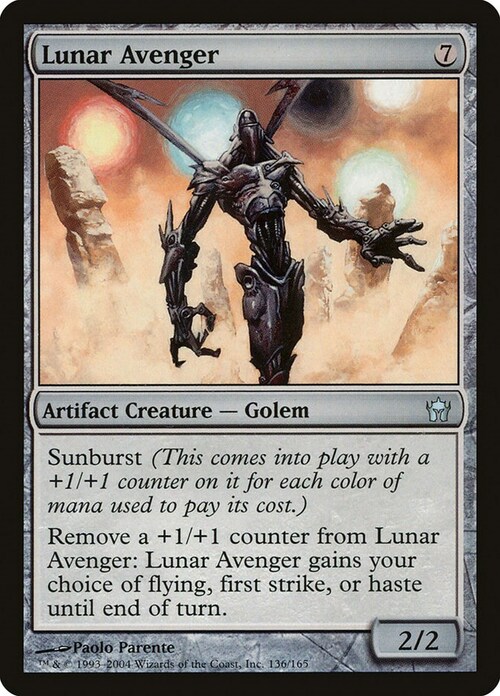 Lunar Avenger Card Front