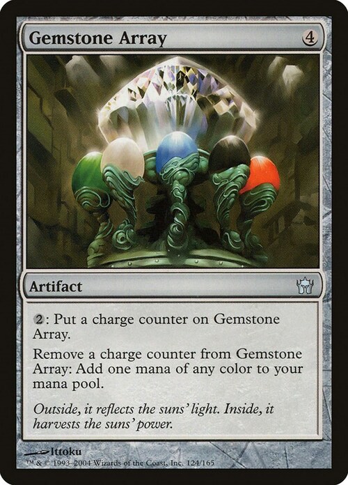 Gemstone Array Card Front