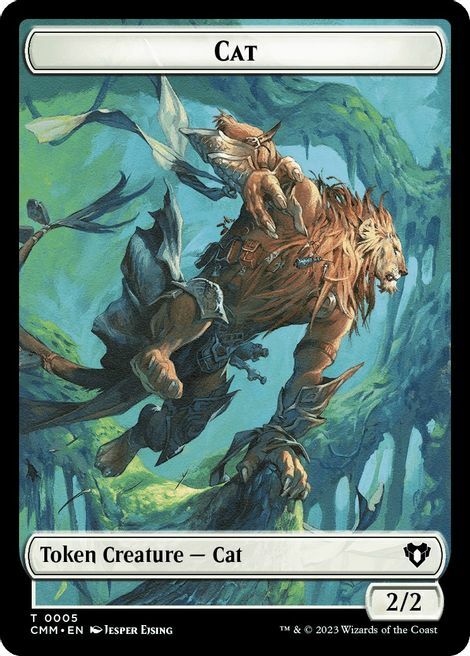 Cat // Saproling Card Front