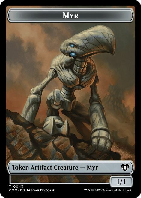 Myr // Saproling Card Front