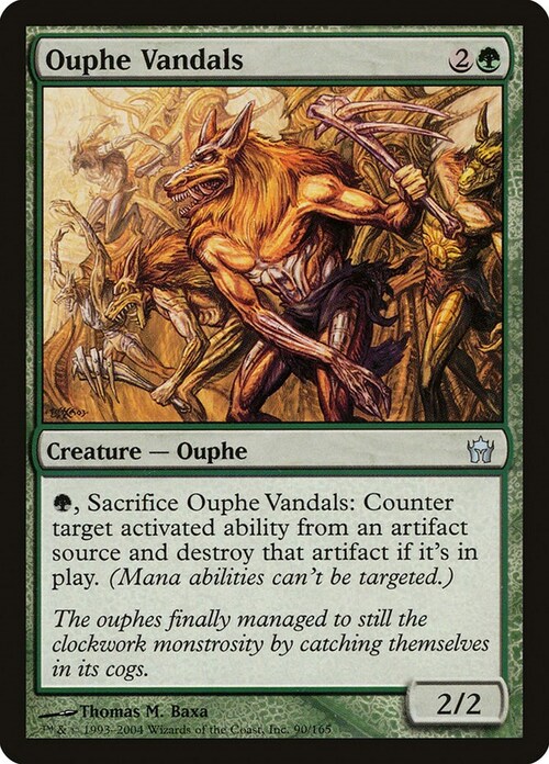 Ouphe Vandals Card Front