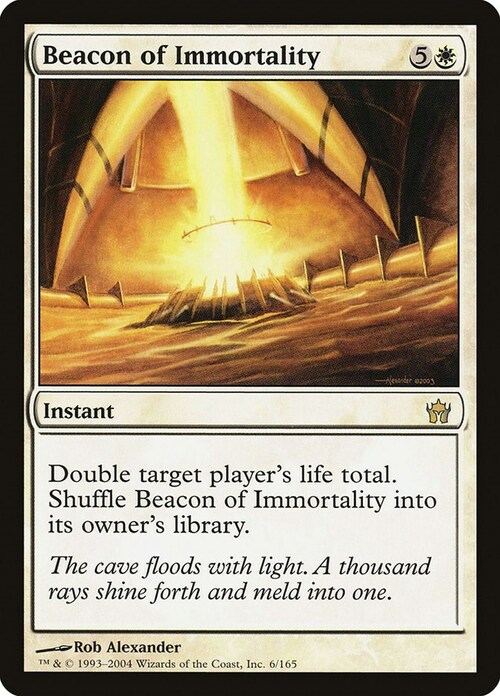 Beacon of Immortality Card Front