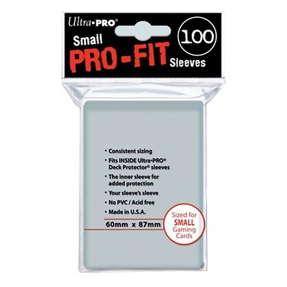 100 Fundas Small Ultra Pro Pro-Fit