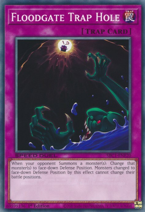 Floodgate Trap Hole Card Front