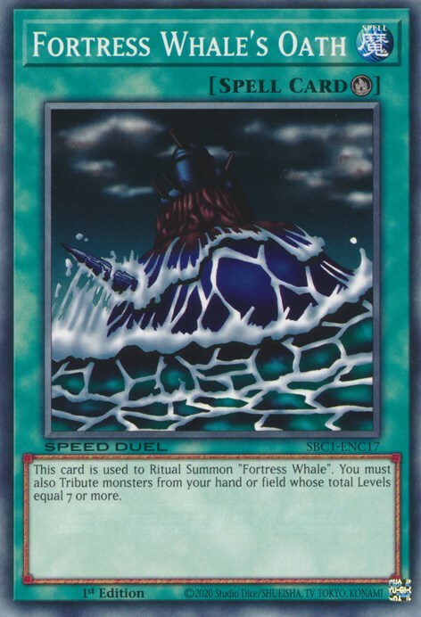 Fortress Whale's Oath Card Front