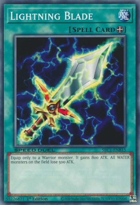 Lightning Blade Card Front