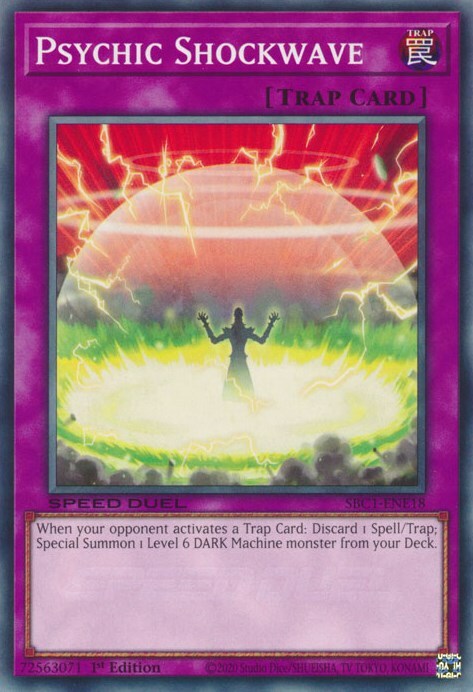 Psychic Shockwave Card Front