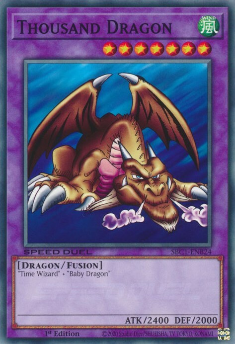 Thousand Dragon Card Front