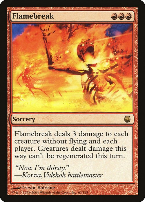 Flamebreak Card Front