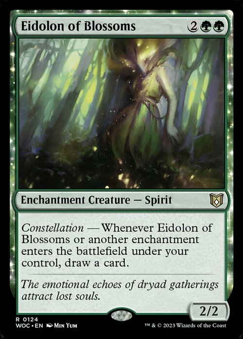 Eidolon of Blossoms Card Front