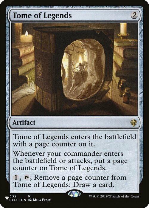 Tome of Legends Card Front