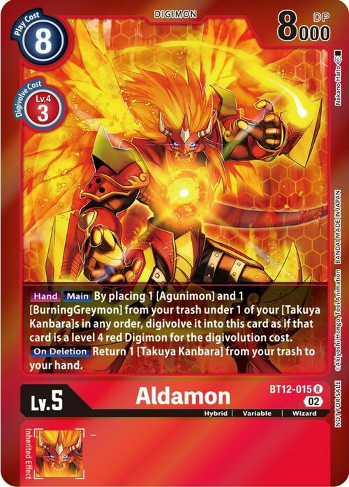 Aldamon Card Front